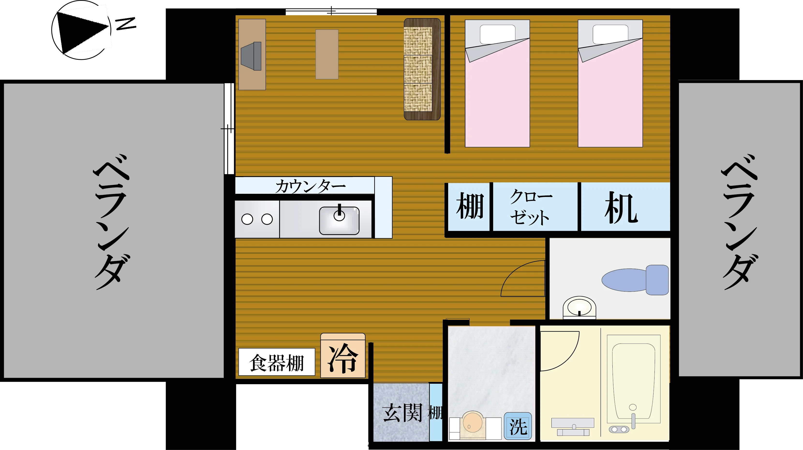 9F 間取り